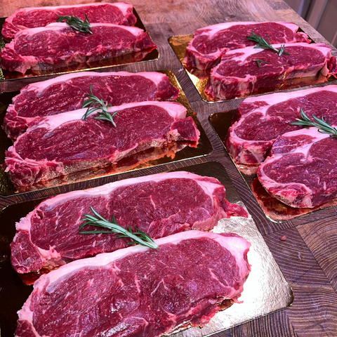 2 Striploin Steaks