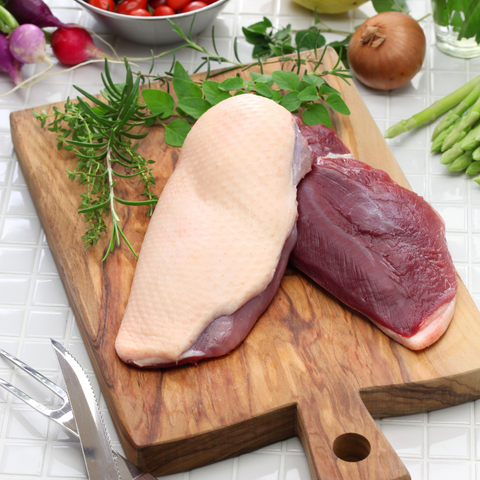 Duck Breast in Plum Sauce