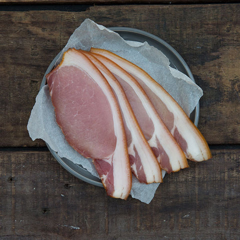 Dry Cured Back Rashers 250g