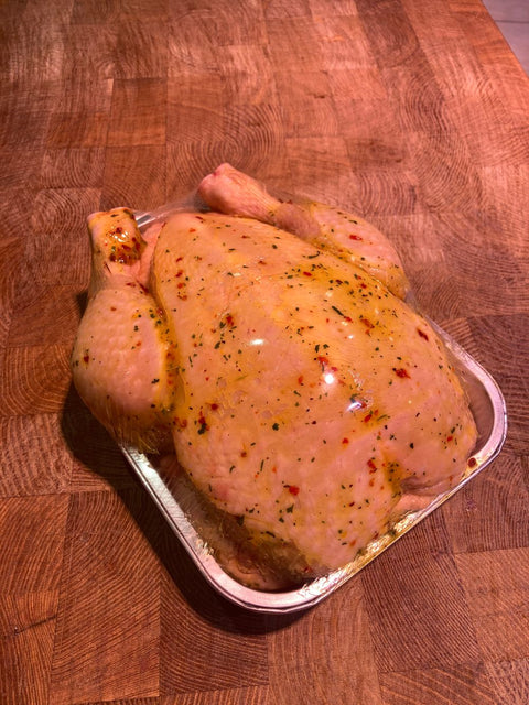 Stuffed Garlic Chicken