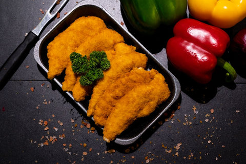 Rosie & Jim's Gourmet Breaded Chicken Goujons 500g