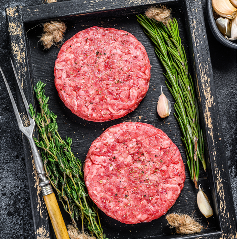 Chuck Brisket Burger 6oz - 10.2kg Case