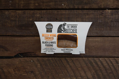 Smoked Black & Smoked White Pudding Twin Pack