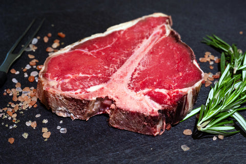 40 Day Dry Aged T-Bone Steak (500G)