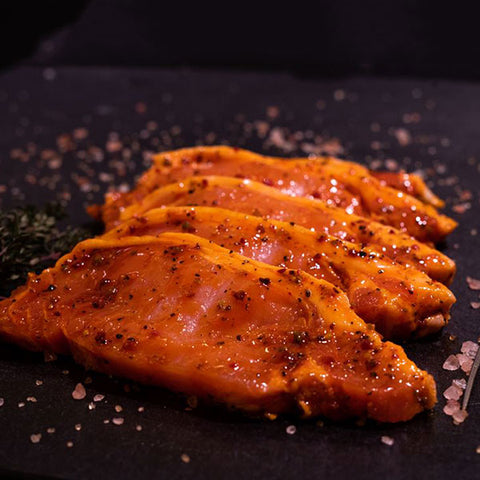 4 Tomato & Pepper Pork Chops