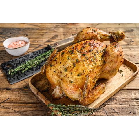 Mother's Day Roast: Slow Roast Whole Chicken with Garlic and Potatoes