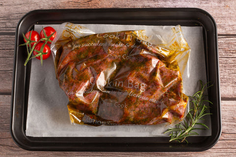 Marinated Butterflied Fillet Of Lamb Cook In The Bag