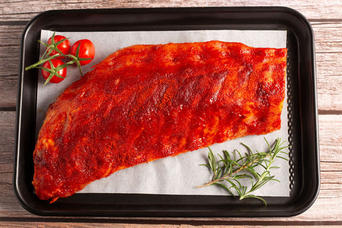 BBQ Pork Ribs 1/2 Portion