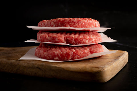 3 Irish Beef Burgers