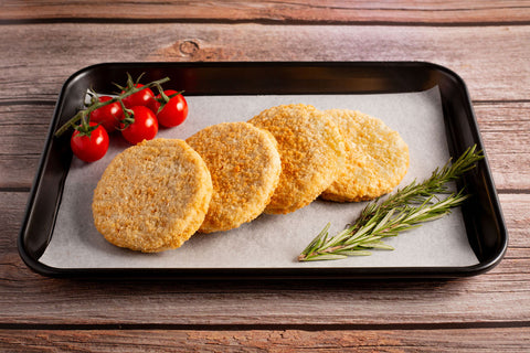 4 Breaded Chicken Burgers 1