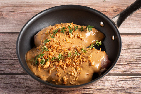 Chicken Fillets In Creamy Pepper Sauce