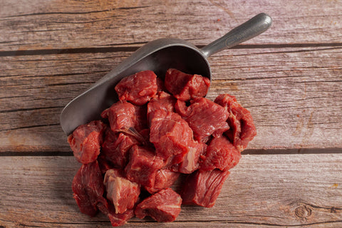 Diced Round Steak Beef