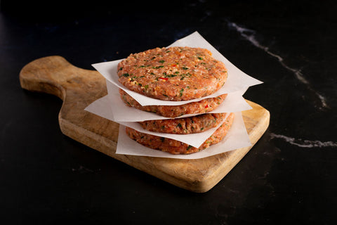 Sweet Chilli & Kale Turkey Burger