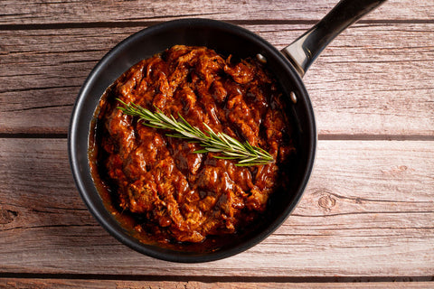 Cooked BBQ Pulled Pork