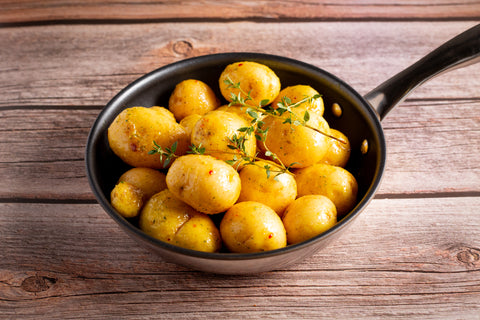Garlic Baby Potatoes