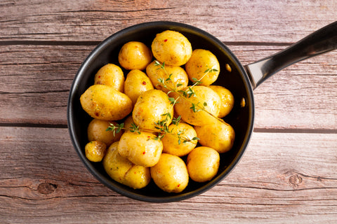 Garlic Baby Potatoes