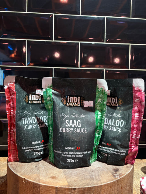Indian Range of Curry Sauces