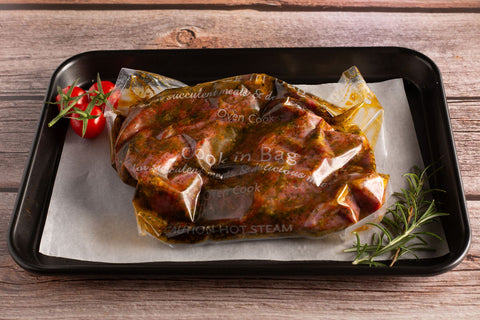 Marinated Butterflied Fillet Of Lamb Cook In The Bag