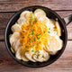 Potato Gratin with cheddar cheese