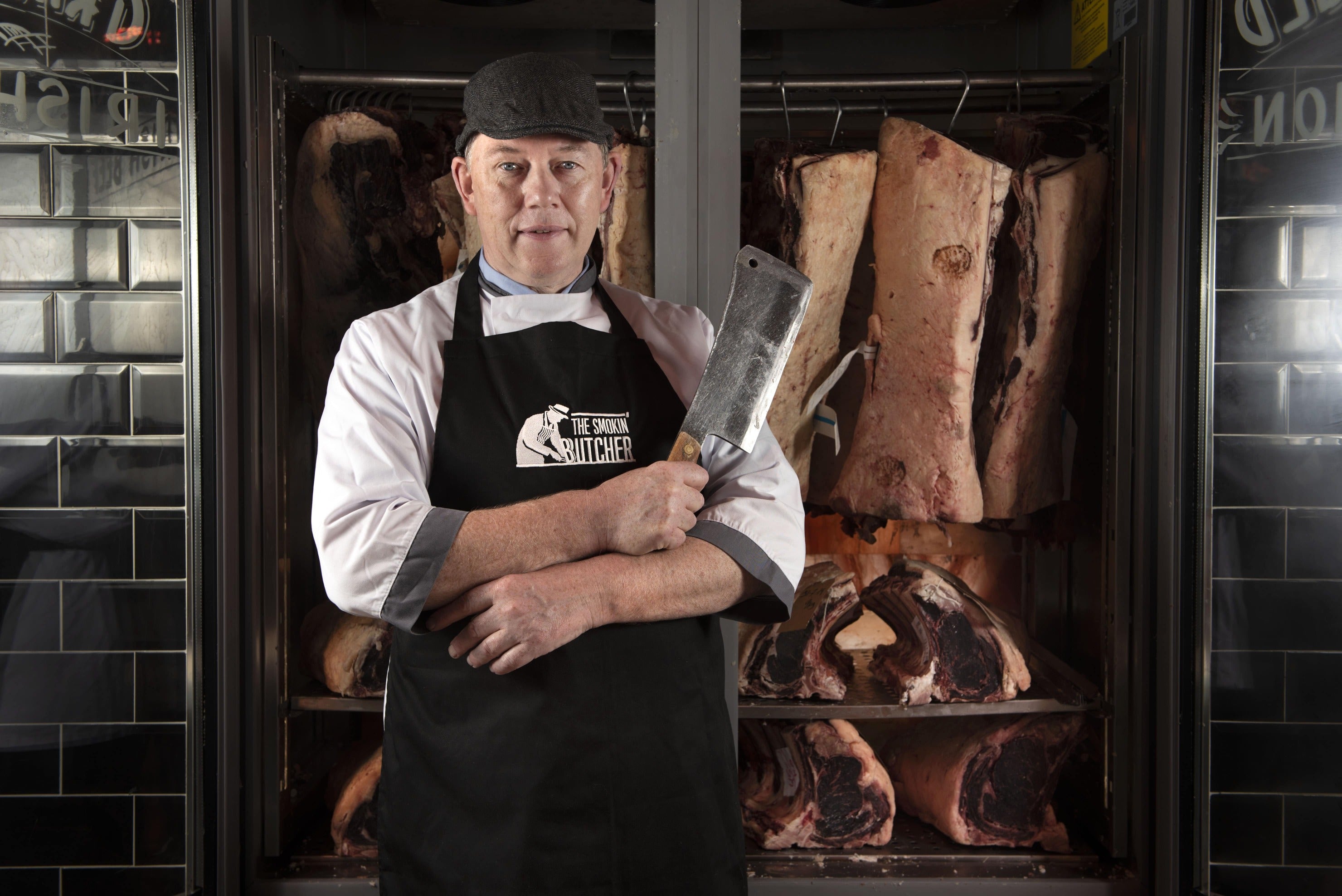 Beef dry ageing in the ageing room