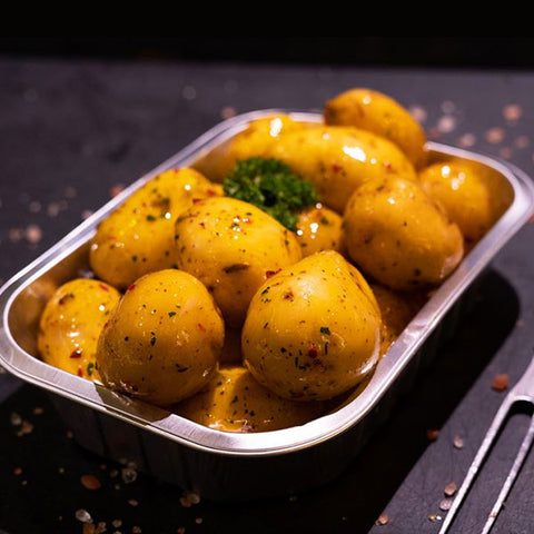 Garlic Baby Potatoes