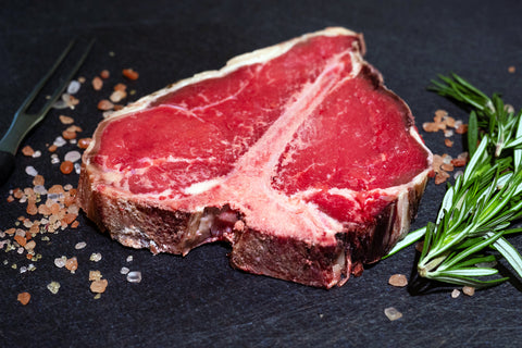 28 Day Dry Aged T-Bone Steak 500G